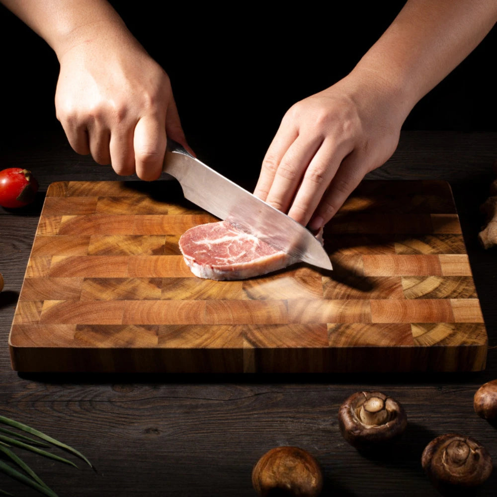 Premium Double-Sided Acacia Wood Cutting Board