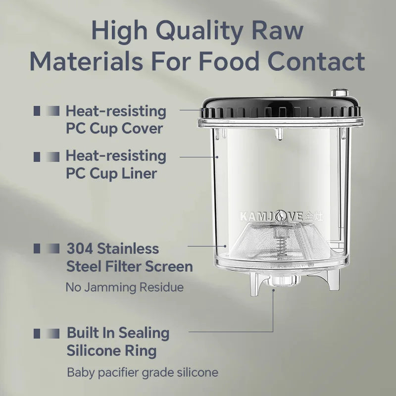 Separating Glass Teapot with Strainer