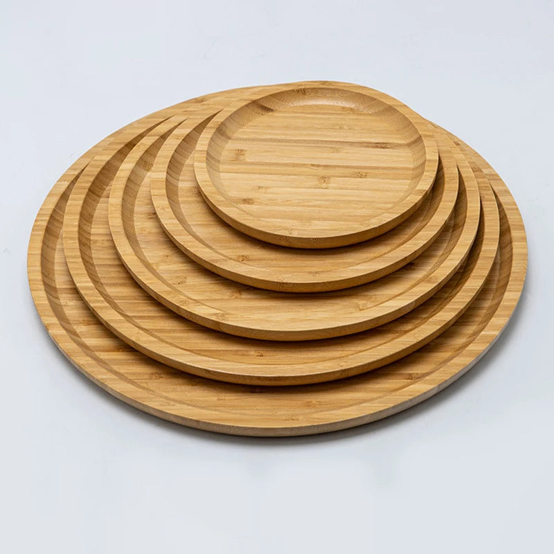 Simple Japanese Bamboo Tea Tray Kitchen