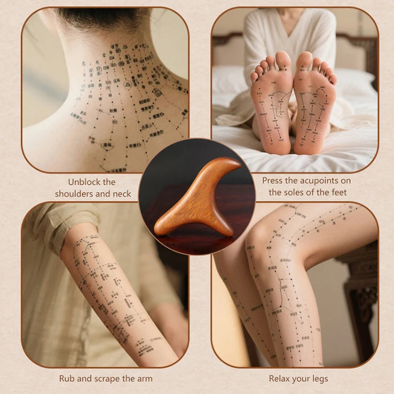 Neck Foot Sandalwood Trigger Point Massage