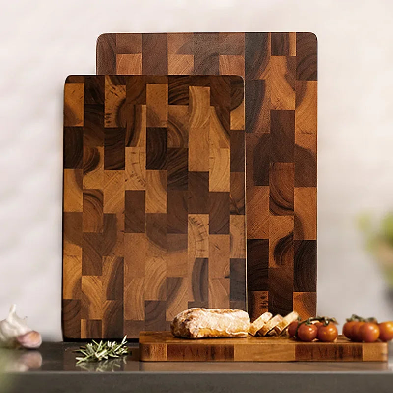 Premium Acacia Wood Double-Sided Cutting Board