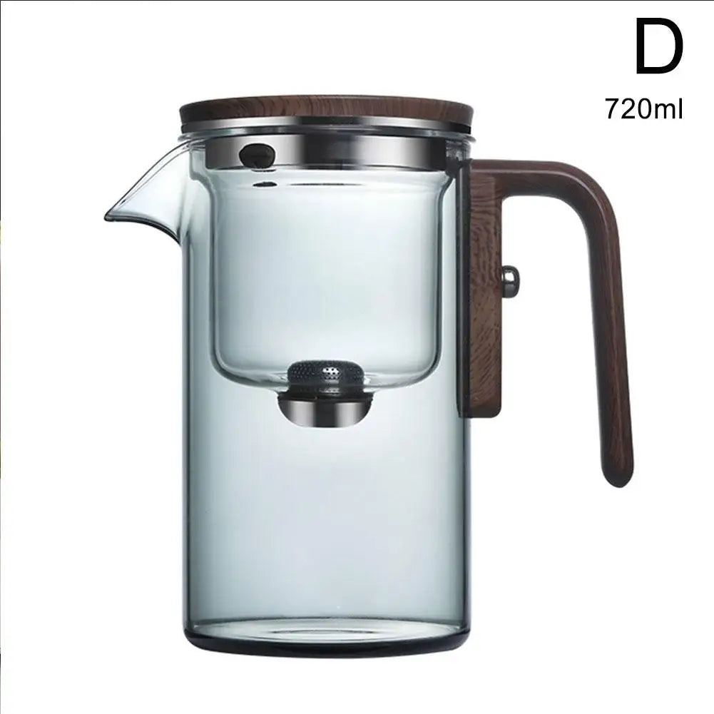 Water Separation Inner Container Teapot One Click Magnetic