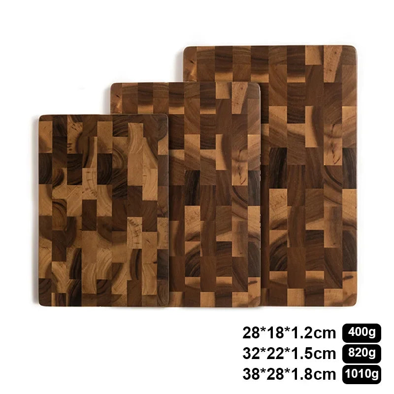 Premium Acacia Wood Double-Sided Cutting Board